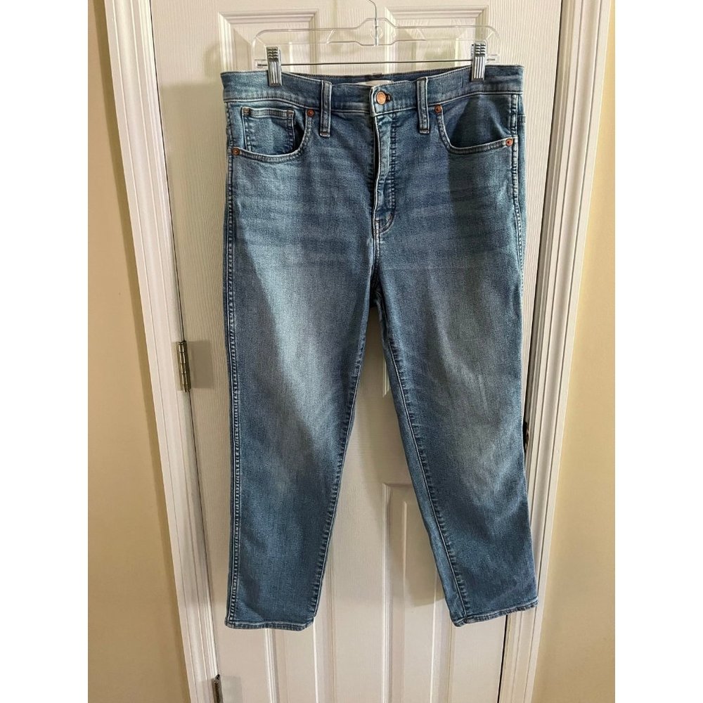 Madewell Women's Straight Leg Jeans - Light Blue